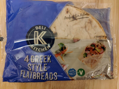Greek style flatbread