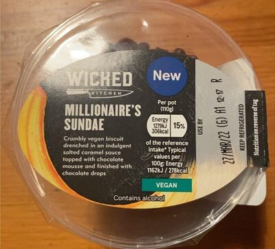 Millionaires sundae