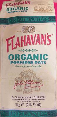 Organic Porridge Oats