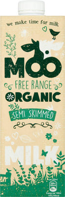 Moo Organic Semi Skimmed Milk
