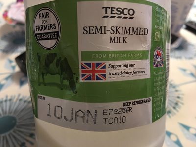 Semi-skimmed milk