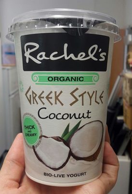 Rachel's organic Greek style coconut