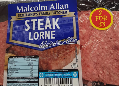 Steak Lorne
