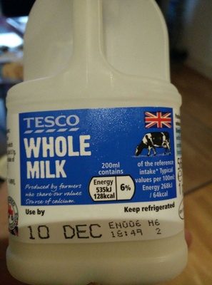 Whole milk