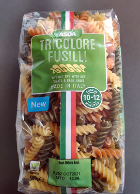 Tricolore Fusilli