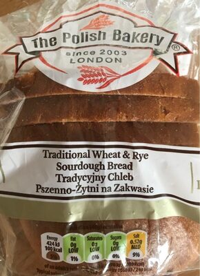 Traditional wheat & rye sourdough bread
