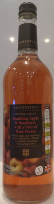 Irresistible Sparkling Apple & Raspberry with a hint of Rose Pressé