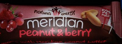 Barre cacahuète et baies