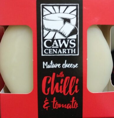Mature cheese with chilli & tomato