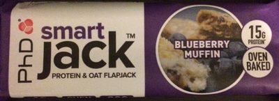 Smart Jack Protein & Oat Flapjack Blueberry Muffin