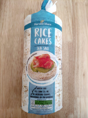 Sea salt rice cakes