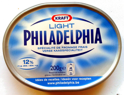 Light Philadelphia, spécialité de fromage frais