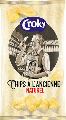 CROKY Chips à l'ancienne Naturel 200 g