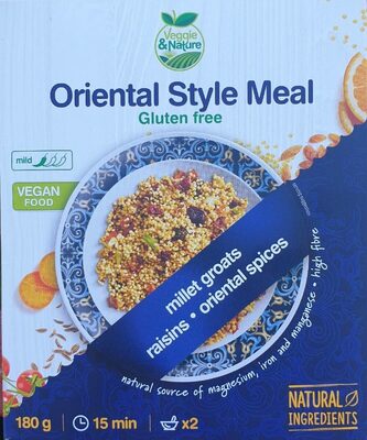 Oriental style meal