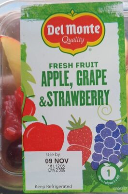 Del Monte Quality - Fresh apple, grape and strawberry