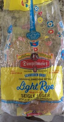 Swedish Style Light Rye Bread