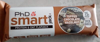 Smart Jack protein and oat flapjack