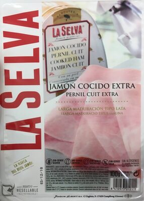 Premium Cooked Ham - La Selva - 100 G