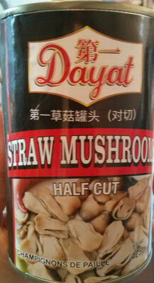 Straw Mushrooms Half Cut