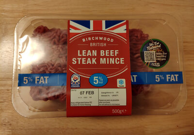 Lean beef steak mince