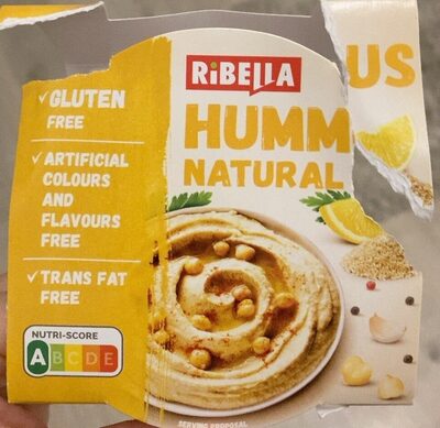 Hummus Chickpeas Spread Natural