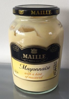 with a hint of Mustard Mayonnaise