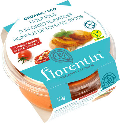 Organic Hummus Sundried Tomatoes