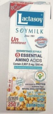 Unsweetened soy milk