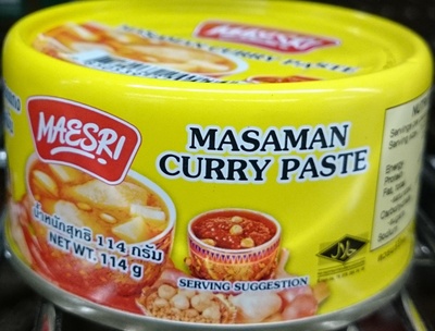 Maesri Masaman Curry Paste