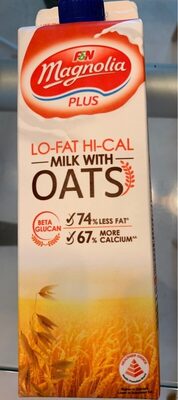 Lo fat hi cal milk with oats