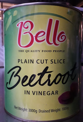 Plain Cut Slice Beetroot in Vinegar