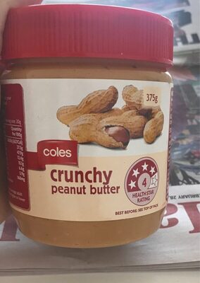 Crunchy peanut butter