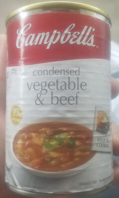 Condensed Vegetable & Beef