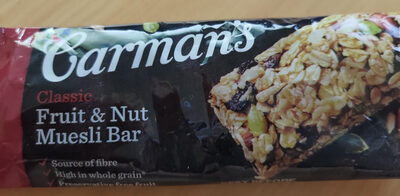 Classic Fruit and Nut Muesli Bar