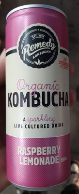 Raspberry Lemonade Kombucha