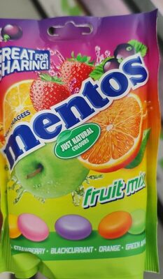 Mentos fruit mix