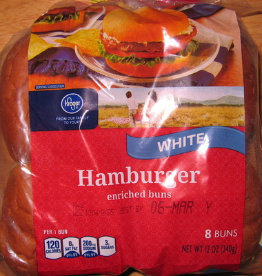 Hamburger enriched buns
