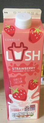 Strawberry flavoured milk