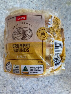 Crumpet rounds