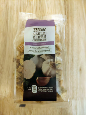 Garlic & herbs croutons