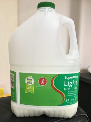 Supervalu Light Irish Milk