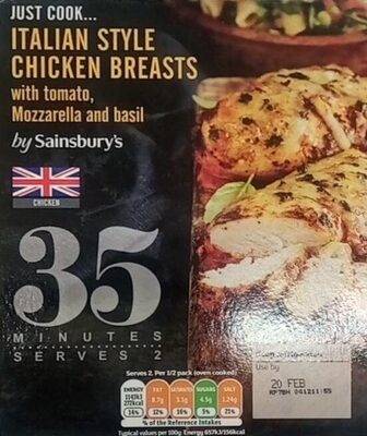 Italian Style Chicken Breasts