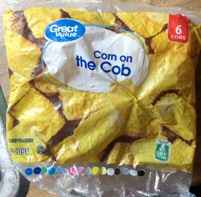 Great Value Corn on the Cob, Frozen, 6 count