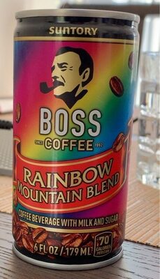 Boss Coffee Rainbow Mountain Blend