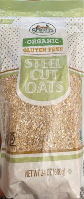 Steel Cut Oats organic Gluten Free