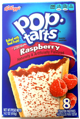 Toaster pastries, frosted raspberry