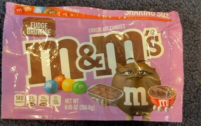 M&M's Fudge Brownie