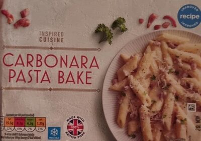 Carbonara pasta bake