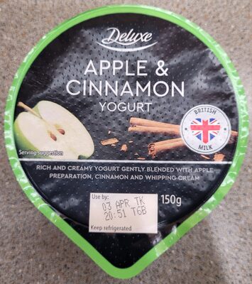 Deluxe Apple and cinnamon yogurt
