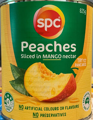 Peaches Sliced in Mango Nectar